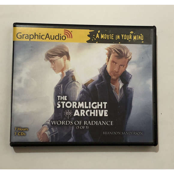 Words of Radiance Book 3 Audiobook CD Set Graphic Audio The Stormlight Archive - Picture 1 of 4